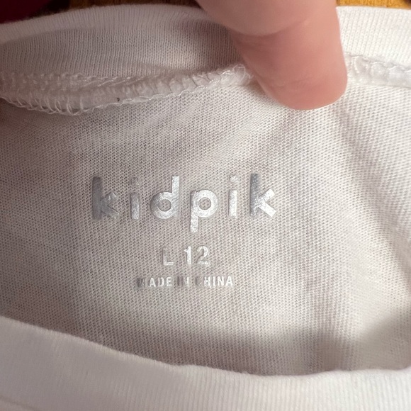 Kidpik Kewl & Kind Floral Graphic Tee, Girl’s 12 - Picture 3 of 4